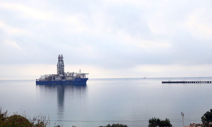 Türkiye’nin dördüncü sondaj gemisi, Mersin’in Taşucu Limanında 