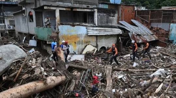 Venezüela’da toprak kayması 22 ölü 52 kayıp