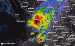 Orlene Kasırgası Meksika’nın Pasifik kıyılarına doğru ilerliyor