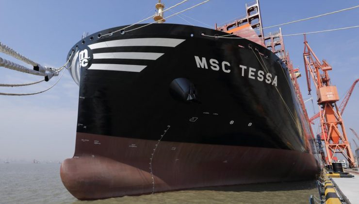 En geniş konteyner gemisi MSC Tessa