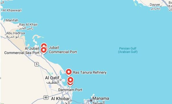 İRAN JUBAİL’DE K. TANKERİ  VURMUŞ